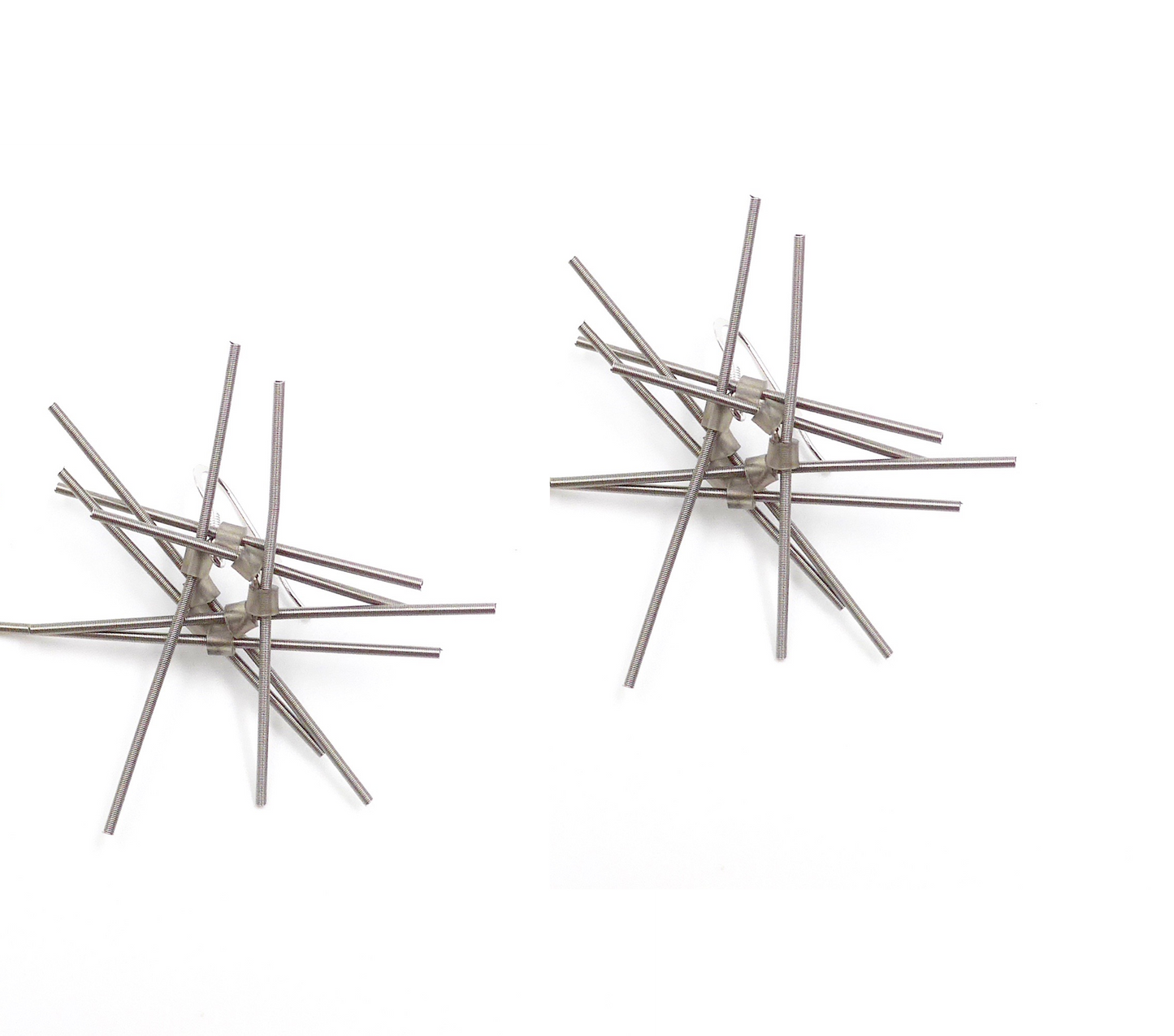 Boucles d'oreilles - Spike Metal