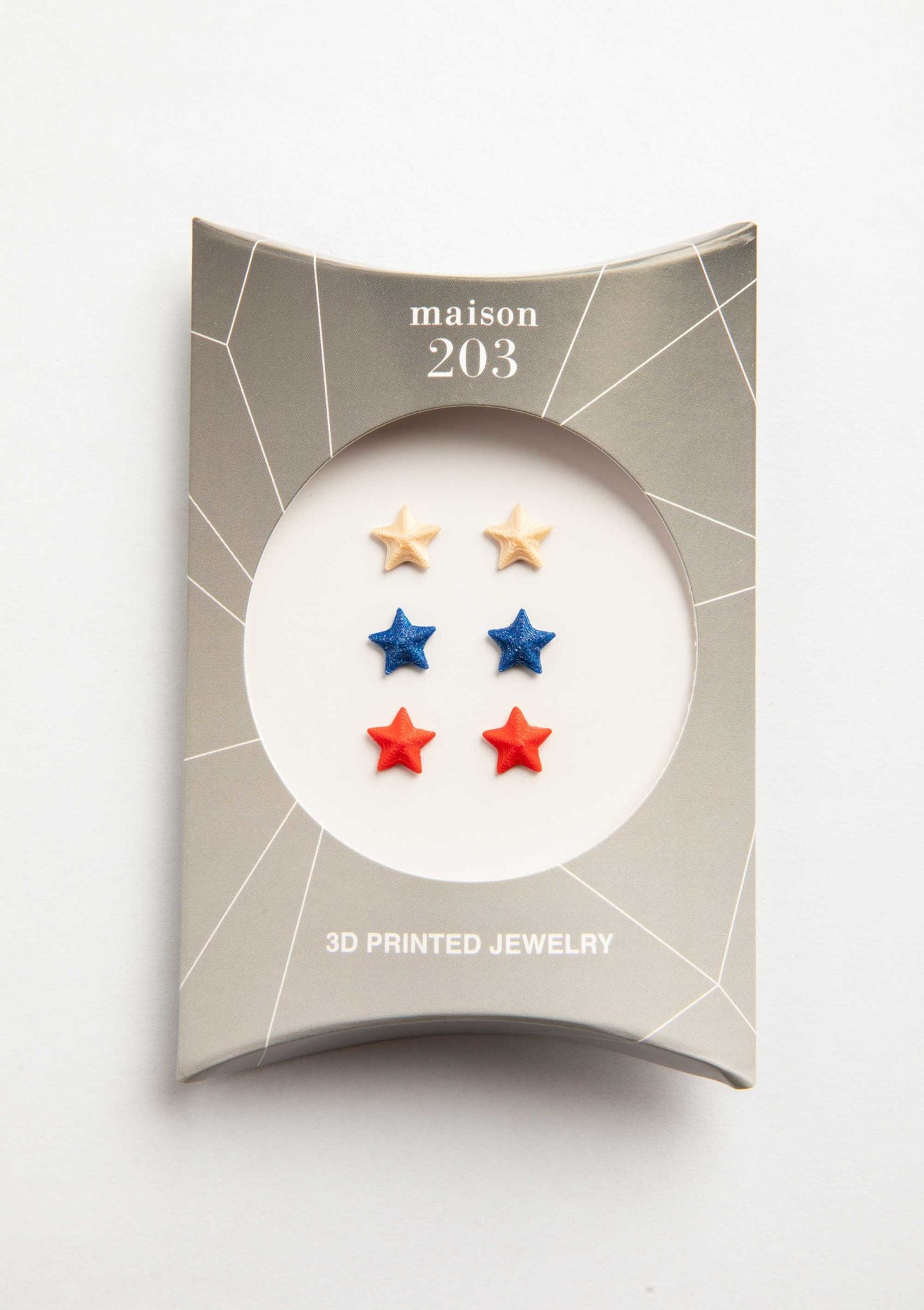 Boucles d'oreilles 3D - Hopestar