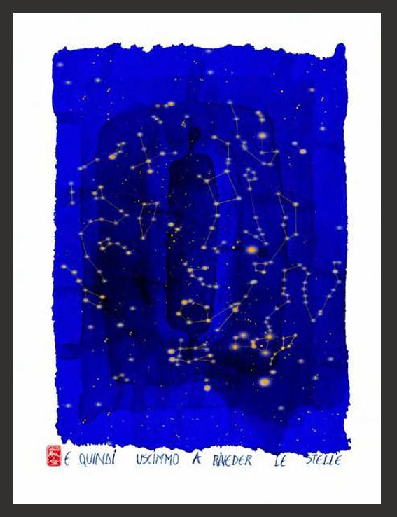 Tea towel - Costellazioni