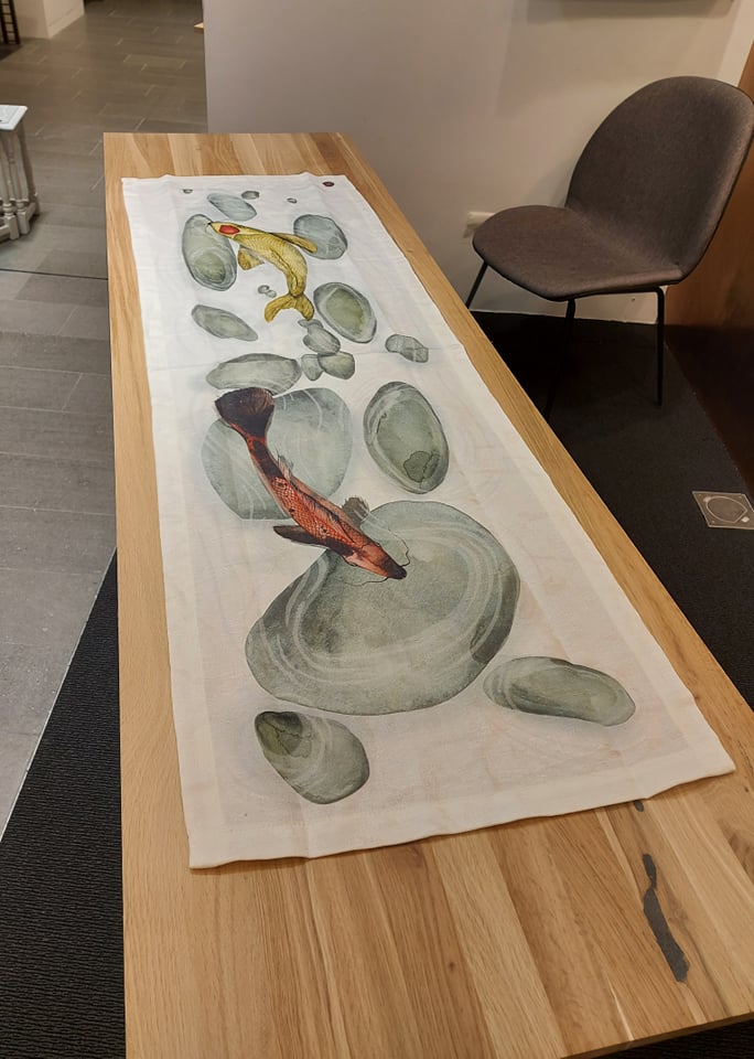 Chemin de table - Carpe