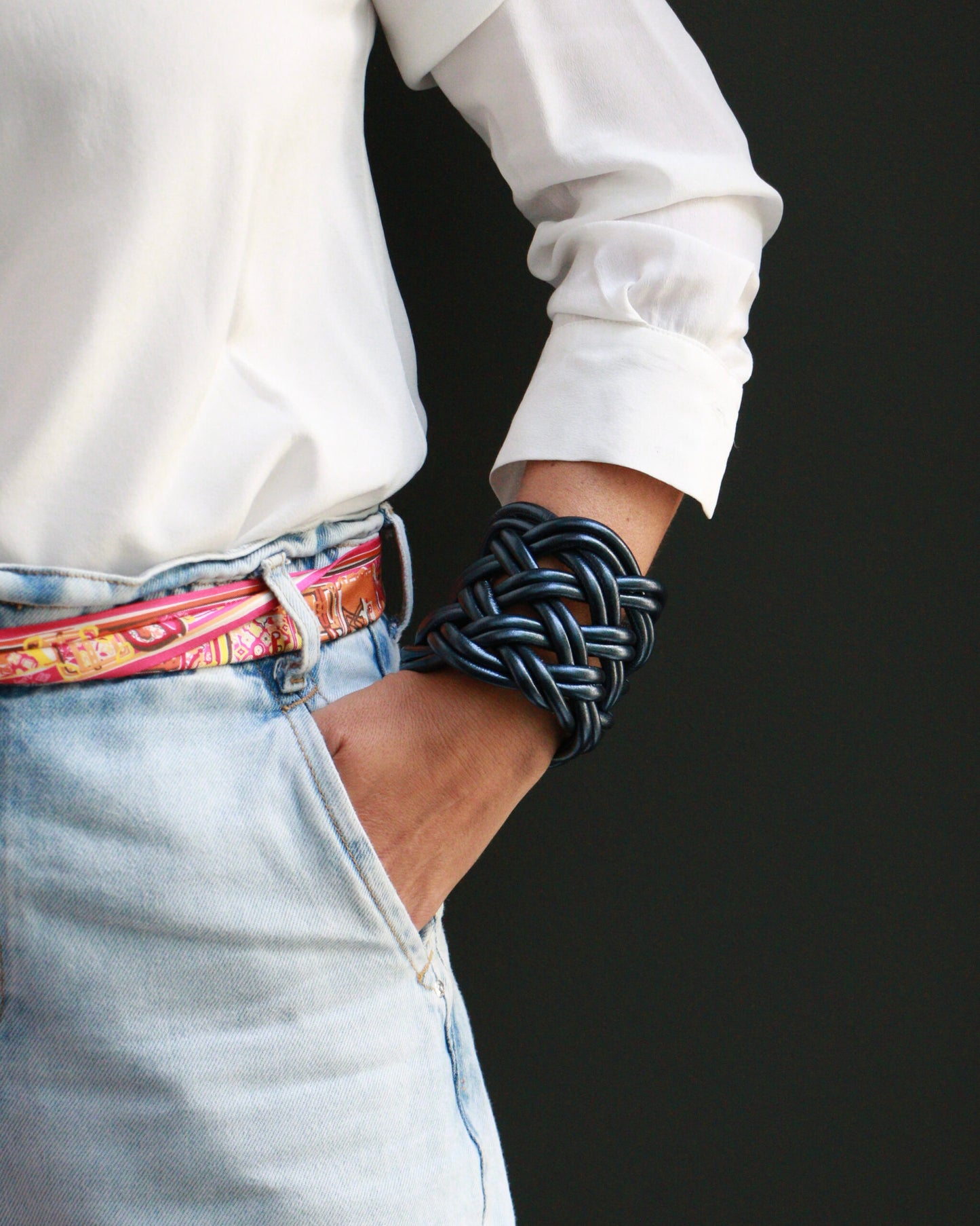 Bracelet - Turbante cuir