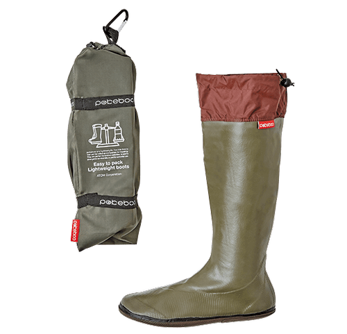 Bottes - Tread kaki/brown