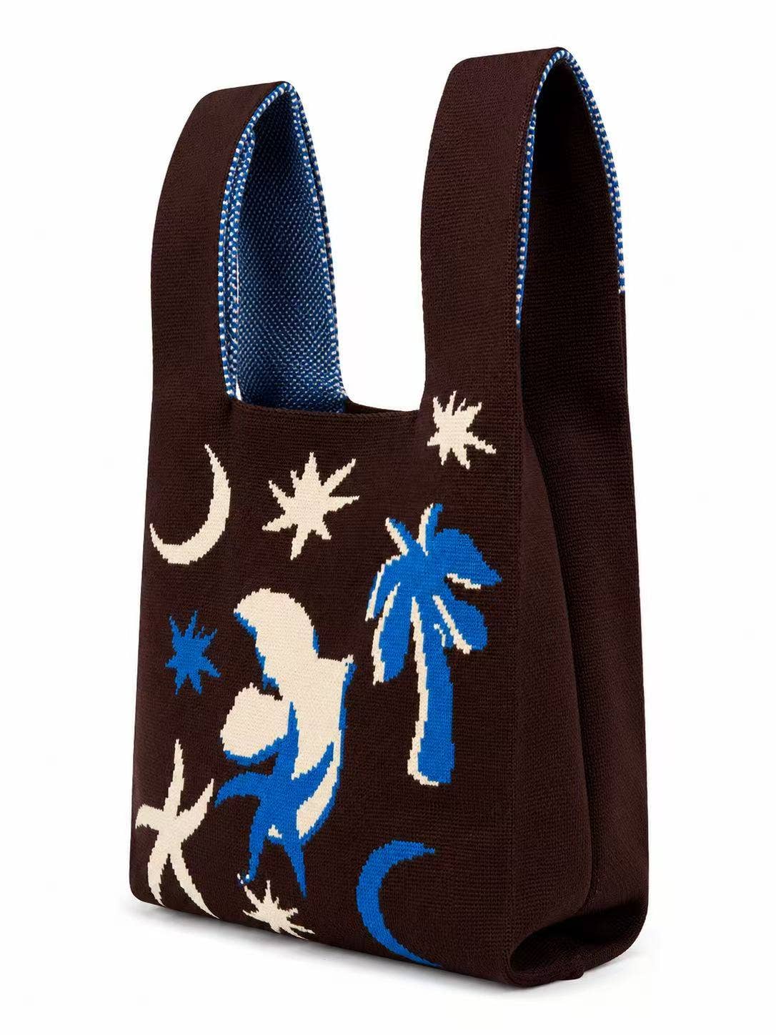 Starlit Fantasy - Knitted Bag