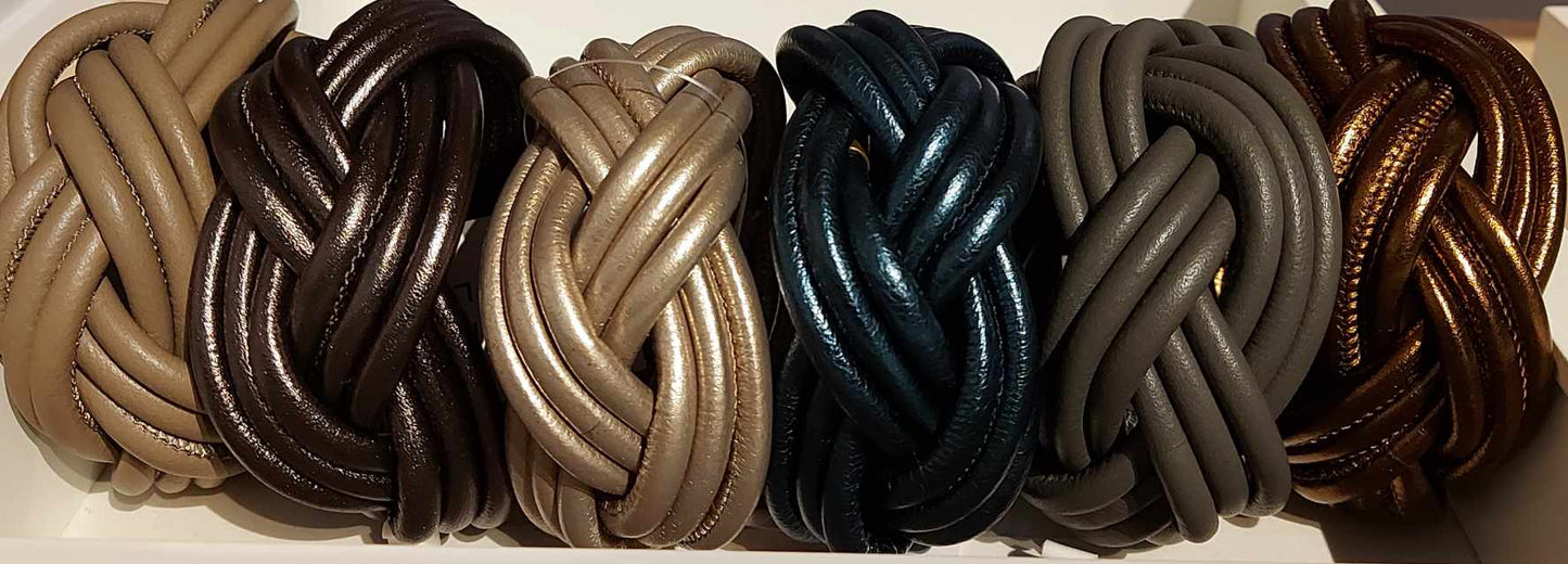 Bracelet - Nodo Marino cuir