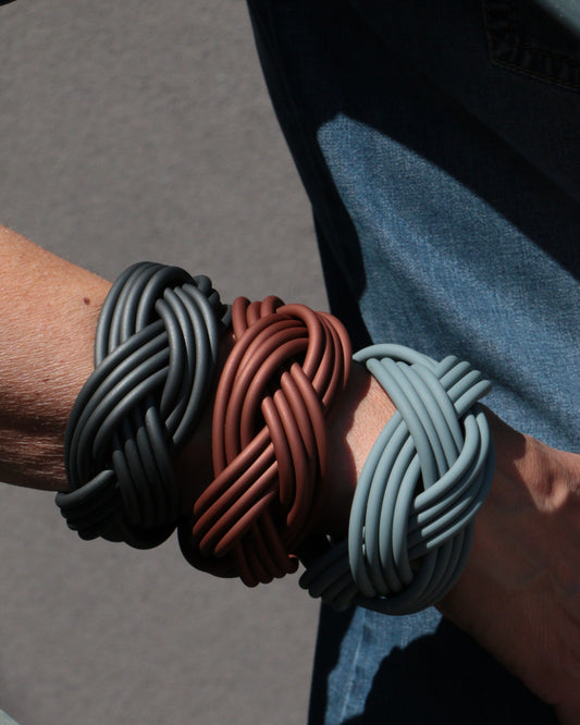 Bracelet - Nodo Marino rubber