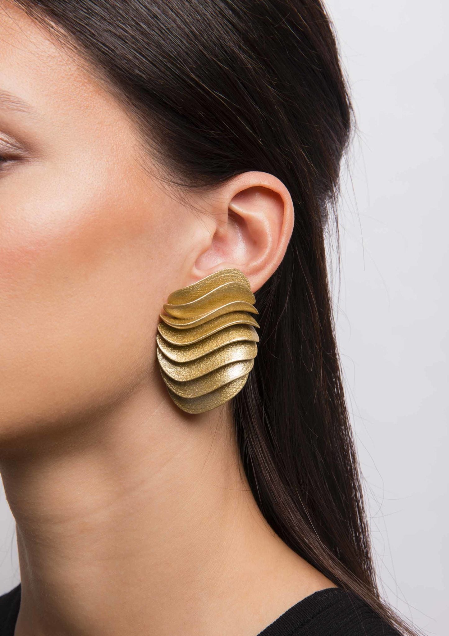 Boucles d'oreilles 3D clip - Athena 2 NEW