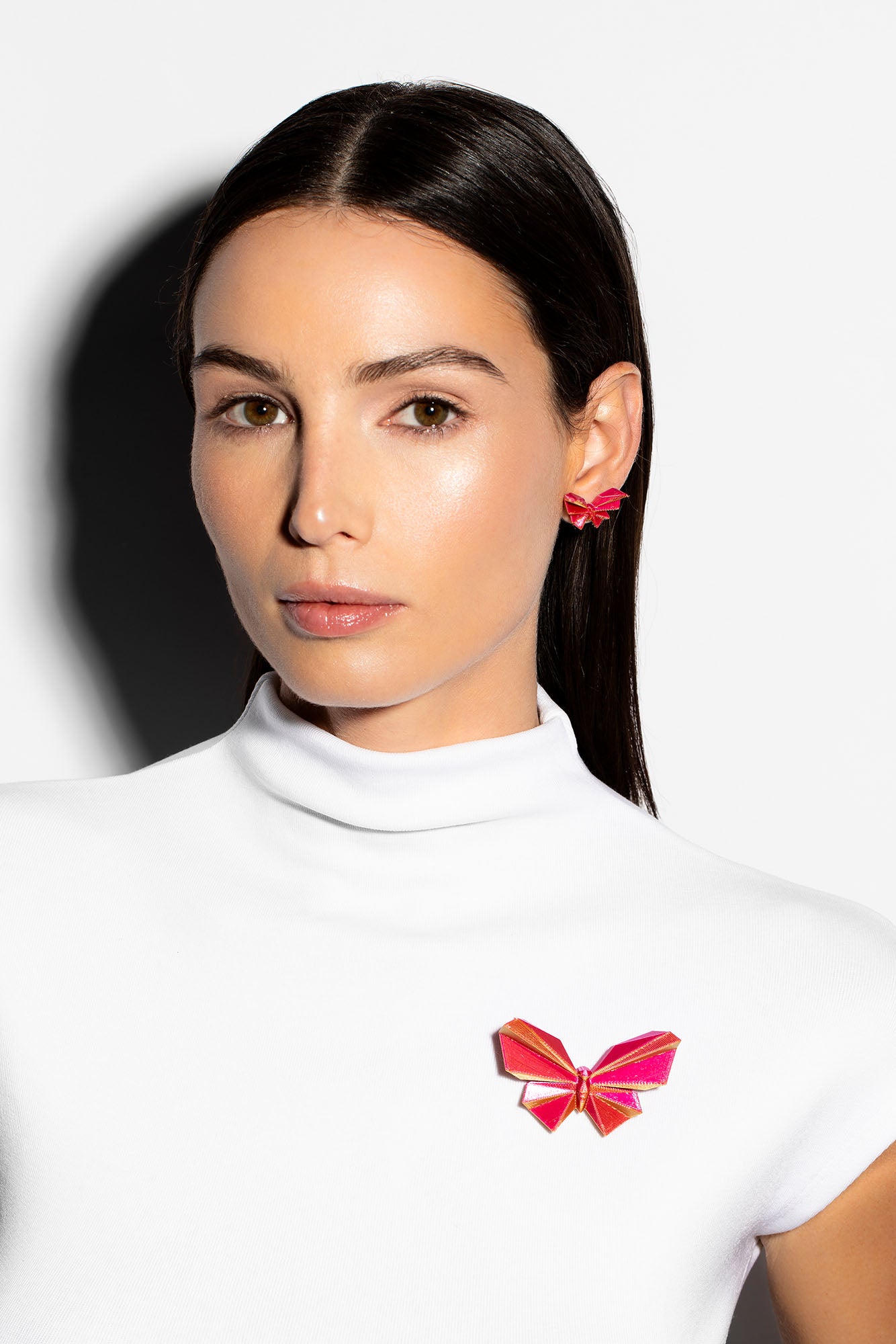 Boucles d'oreilles 3D - Butterfly