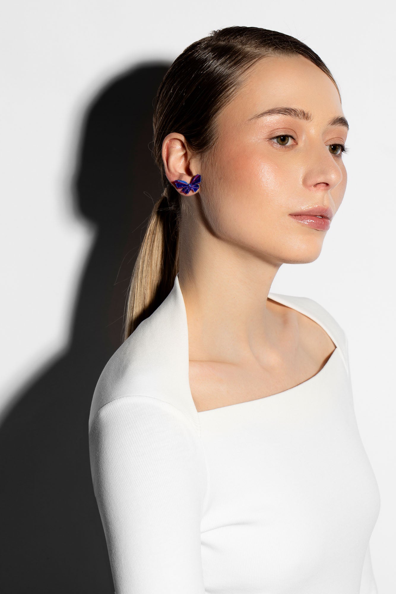 Boucles d'oreilles 3D - Butterfly