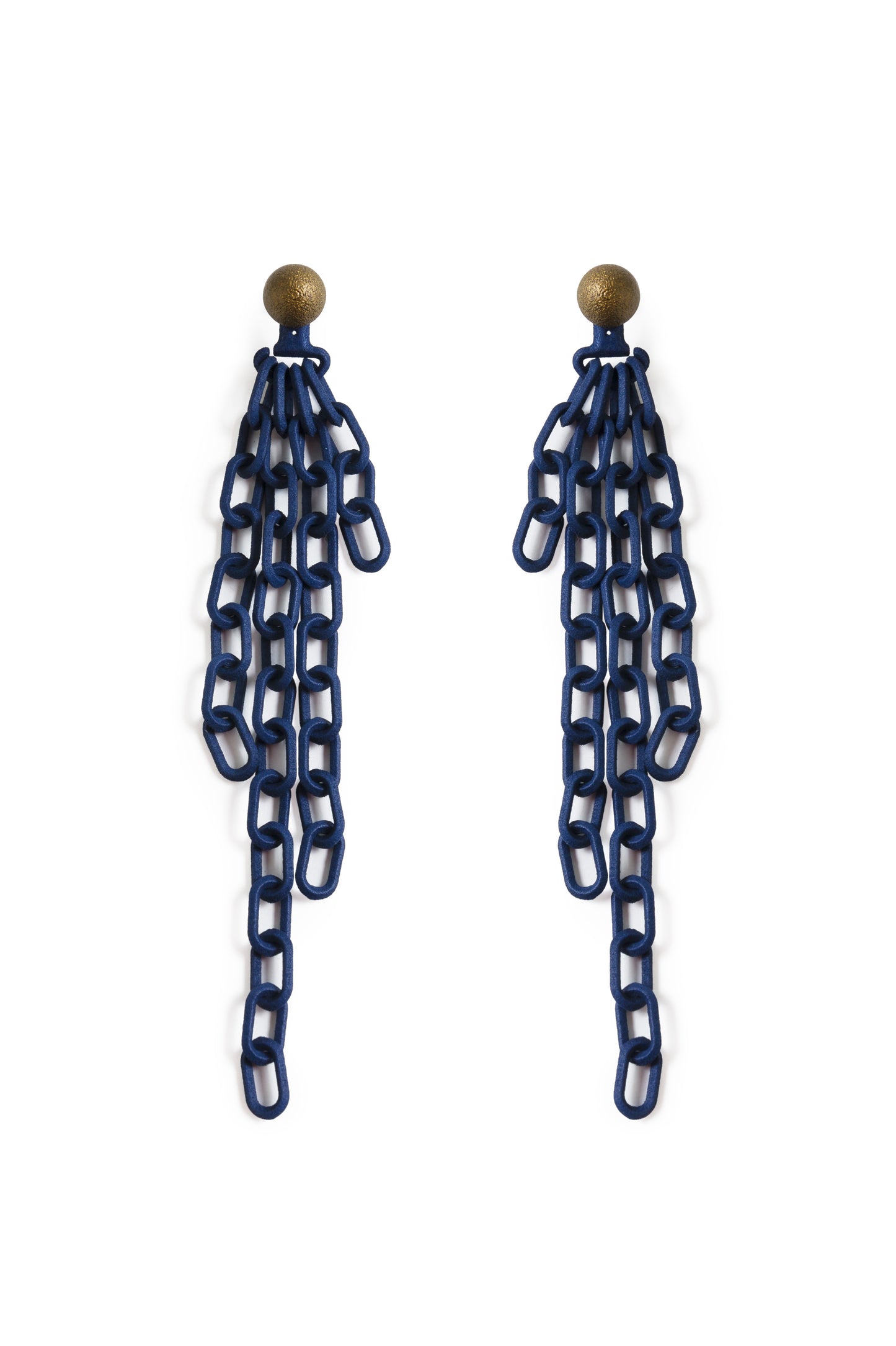 Boucles d'oreilles 3D - Chained