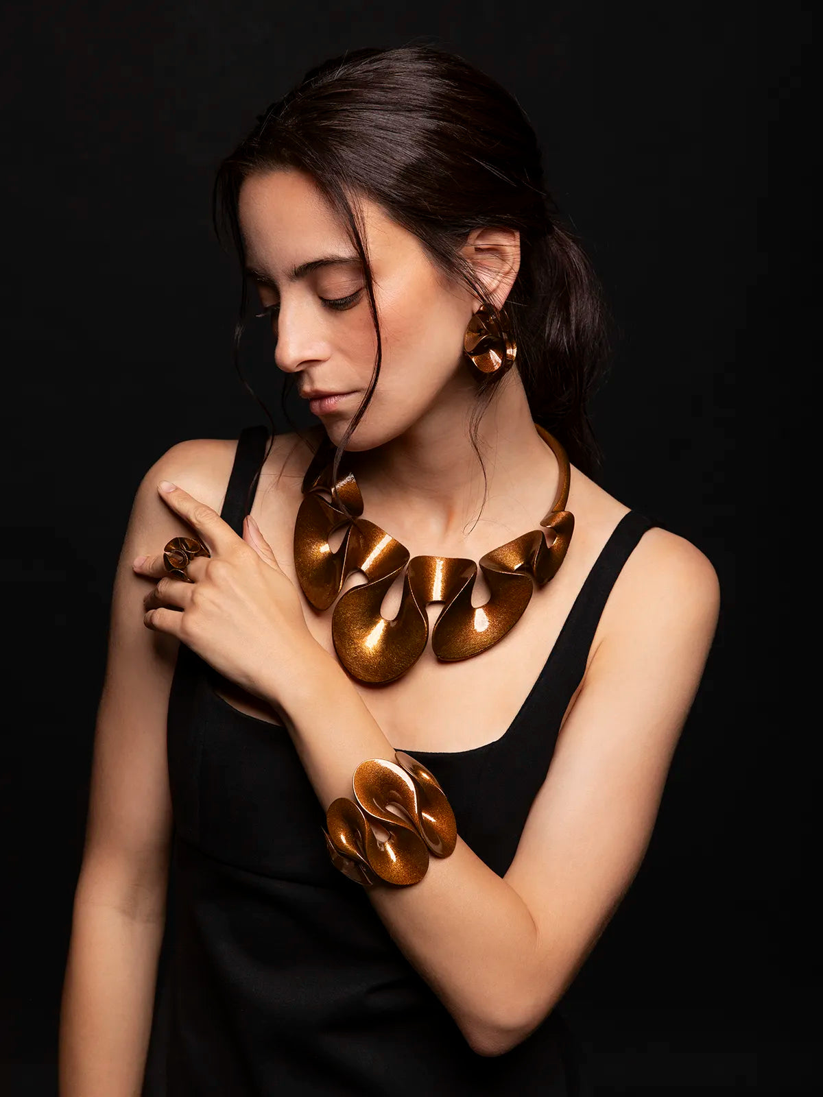 3D Earrings - BACKS 1