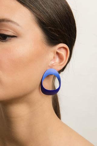Boucles d'oreilles 3D - Flow