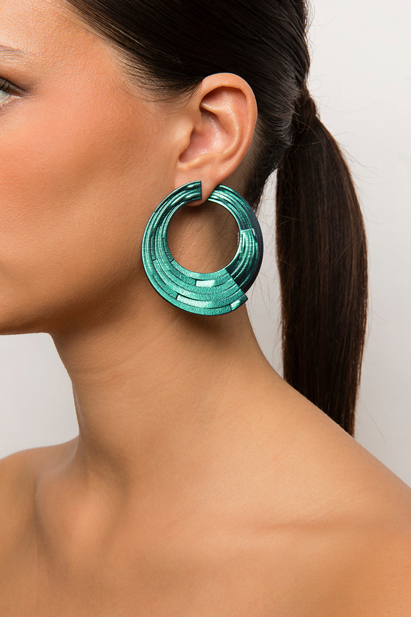Boucle d'oreilles 3D - Lamina 2 Holographic
