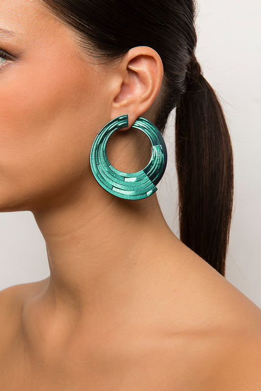 Boucle d'oreilles 3D - Lamina 2 Holographic