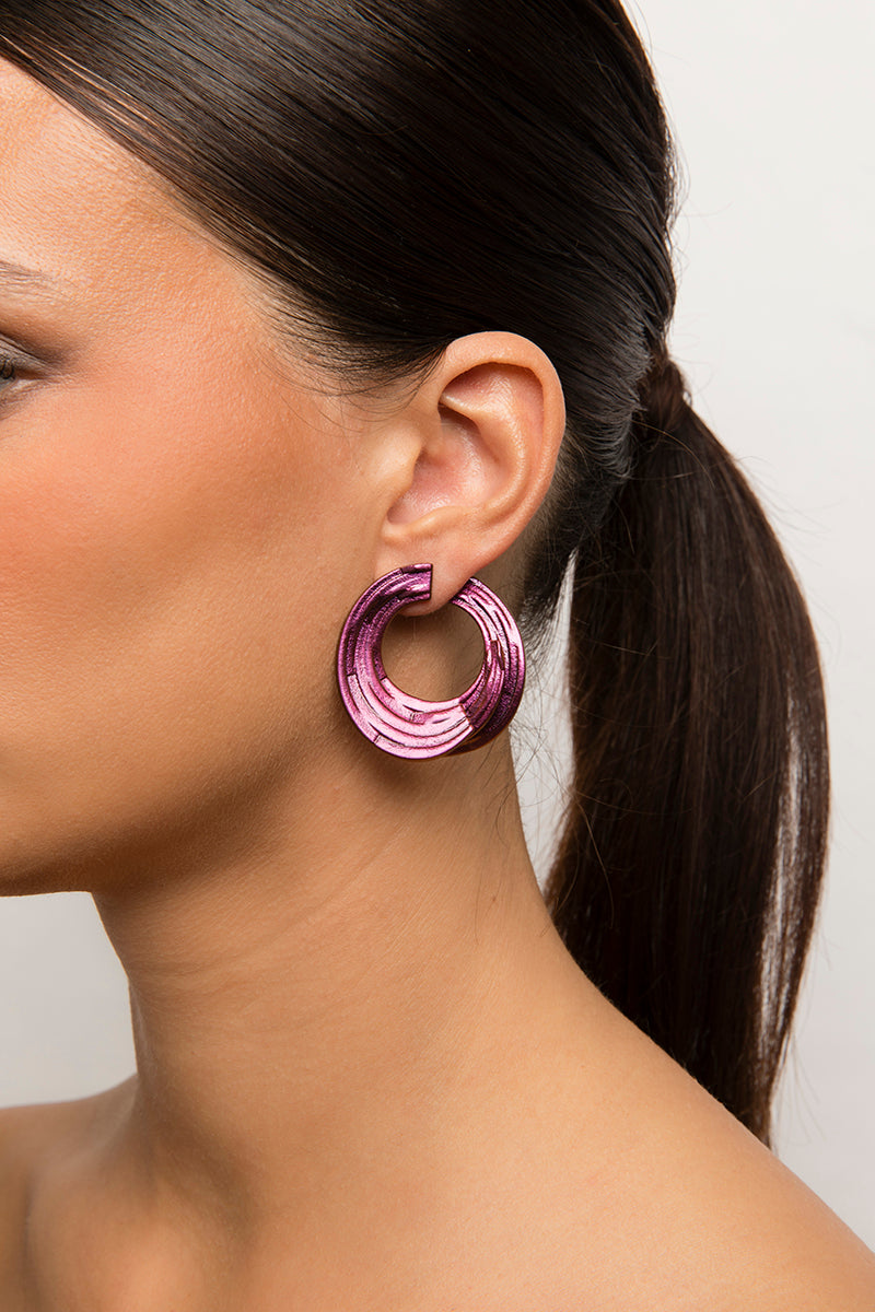 Boucle d'oreilles 3D - Lamina 1 Holographic