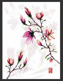 Tea towel - Magnolia