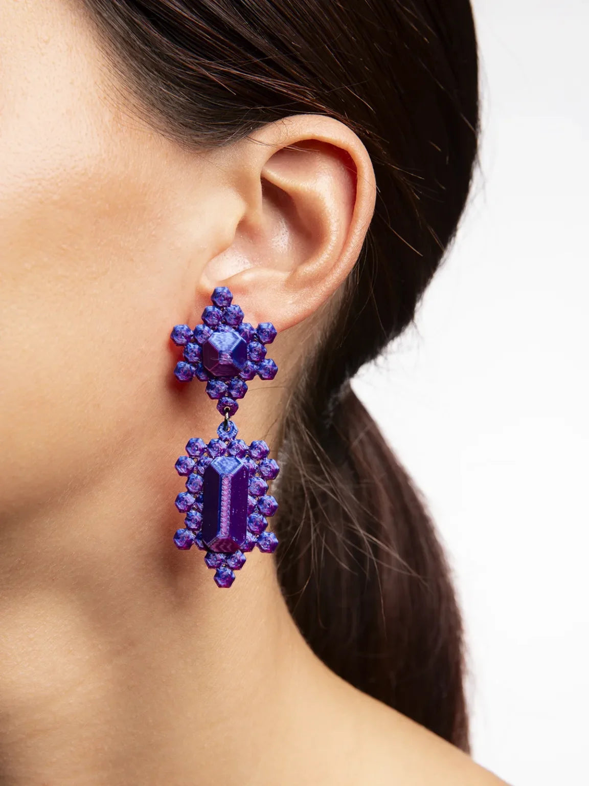 Boucles d'oreilles - Stones clip