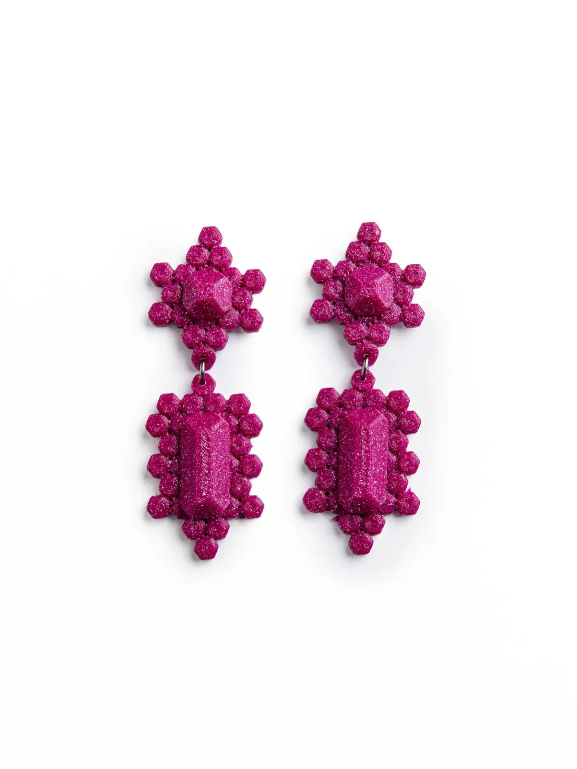 Boucles d'oreilles - Stones clip