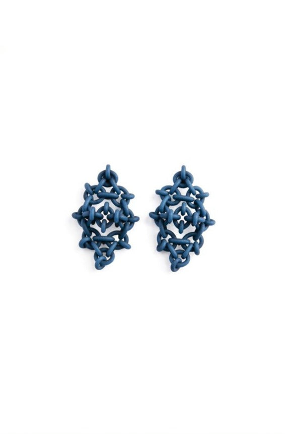 Boucles d'oreilles 3D - Raja court