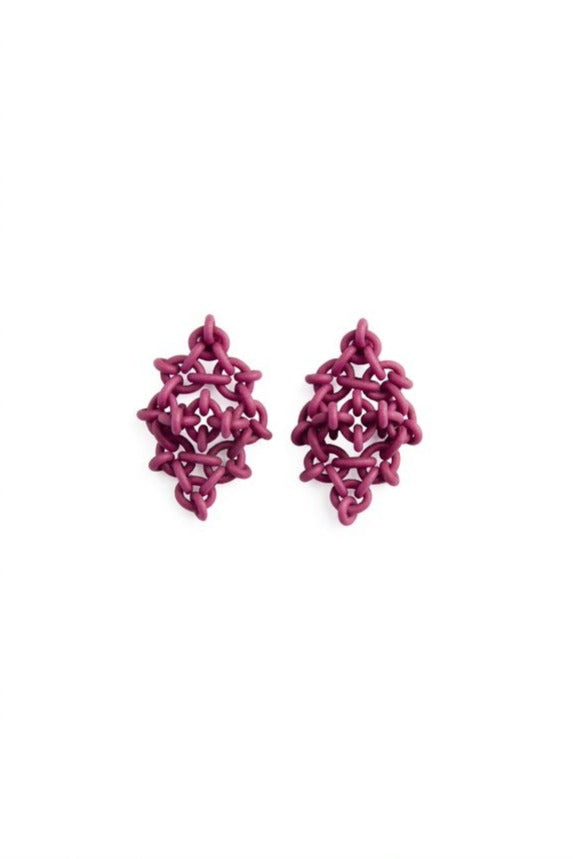 Boucles d'oreilles 3D - Raja court