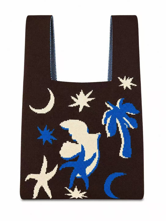 Starlit Fantasy - Knitted Bag