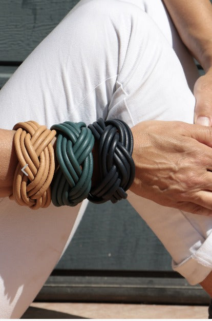 Bracelet - Nodo Marino cuir